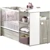 Image de Les Tendances - Lit Combiné 120x60 Evolutif En 90x190 En Bois