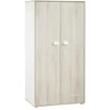Image de Les Tendances - Armoire 2 Portes 168x85x57cm En Bois
