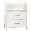 Image de Les Tendances - Commode À Langer Sur Pieds En Bois Blanc