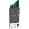 Image de PARKER Cartouche d'encre QUINK bleu royal 5 pièces