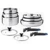 Image de Batterie de cuisine 10 pièces Acier inoxydable 18/10 Haute gamme Arthur Martin AM2216