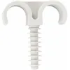 Image de Ing Fixations - Collier Cheville Plastique Blanc Double - Tube Diamètre 16 Mm - Vendu Par 100 - Fix-ring - Ing Fixation