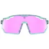 Image de Lunettes de soleil hydrophobe enfant AZR Pro Race RX Turquoise TU 4865