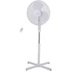 Image de Ventilateur Sur Pied Domair Fl40rm 45w 3 Vitesses D40cm Télécommande Blanc