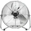 Image de Brasseur D'Air Chromé À Poser 44cm 100w   3 Vitesses   Ventilation Optimale Pour Espaces Intérieurs   Design Élégant   Domair