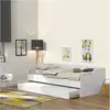 Image de Le Quai Des Affaires - Lit Gigogne 90x190 Cm Avec 2 Sommiers Et Un Tiroir-lit