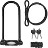 Image de Antivol à arceau Master Lock acier 13mm avec support 8285EURDPRO