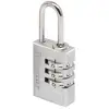 Image de Cadenas À Combinaison Programmable Master Lock Chrome 20mm Anse D.3xh.21mm