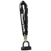 Image de MASTER LOCK Chane en acier cment d'une longueur de 90 cm x 10 mm de diamtre avec mini U cl ; noir - Neuf
