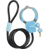 Image de Câble Antivol Menotte Master Lock 1m Sécurité Polyvalente Avec Câble Acier Et Menotte - Master Lock