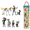 Image de Lucky Luke tubo 7 figurines Characters 4 - 10 cm - Plastoy Figurine - P70387