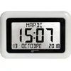 Image de Geemarc VISO10 horloge radio avec calendrier - utile pour les personnes atteintes de démence et d'Alzheimer - BLANC