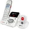 Image de Geemarc, Téléphone senior avec médaillon SOS AmpliDect 295 SOS Pro, Blanc