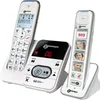 Image de Geemarc, Téléphone senior avec combiné écran tactile Photo Mobility Pack 296, Blanc