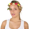 Image de Bandeau pour cheveux fleurs multicolores