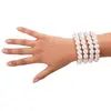 Image de Bracelet de perles blanc
