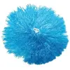 Image de Pom pom plastique, 110 gr, bleu