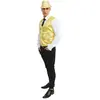 Image de Gilet sans manches sequin Or
