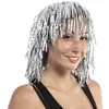 Image de Perruque disco argent