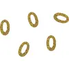 Image de Lot de 50 confettis pailletÃ©s Chiffre 0 Or