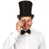 Image de Monocle avec verre (cerclÃ© or) et chaine mÃ©tal