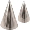 Image de Sachet de 6 chapeaux pointus mÃ©tal Argent