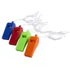 Image de Sachet de 4 Sifflets en plastique, couleurs assorties