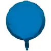 Image de Ballon mylar Rond 37 cm Bleu