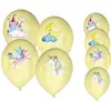 Image de Lot de 8 ballons anniversaire Licornes