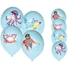 Image de Lot de 8 ballons anniversaire Pirates