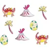 Image de Lot de 40 confettis anniversaire Dinosaures