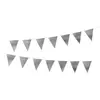 Image de Guirlande Fanions pailletÃ©s Argent