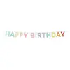 Image de Guirlande Happy Birthday Multicolore 3D