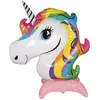 Image de Ballon alu GÃ©ant TÃªte de licorne 140 cm