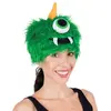 Image de Chapeau adulte Monstre cyclope velu Vert clair
