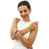 Image de Lot de 2 bracelets Pride arc-en-ciel