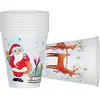 Image de Lot de 8 gobelets dÃ©co de NoÃ«l
