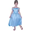 Image de DÃ©guisement enfant Princesse bleu 3/4 ans