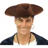 Image de Chapeau de pirate marron adulte