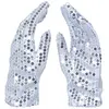 Image de Paire de Gants Ã  sequin argents