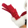 Image de Paire de gants NoÃ«l luxe - adulte
