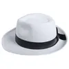 Image de Chapeau feutre al capone adulte, Blanc