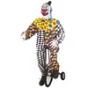 Image de Clown sur monocycle Ã©lectrique, animÃ©, sonore et lumineux 1m75