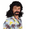 Image de Perruque et barbe JACKY, noir
