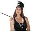 Image de Set charleston bandeau, collier et fume cigarette