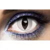 Image de Lentilles de contact annuelles (sans correction), Oeil de Chat blanc, la paire