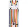 Image de Bretelles, largeur 3.5 cm, RayÃ©es multicolores