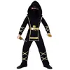 Image de DÃ©guisement Ninja noir enfant taille 4/6 ans
