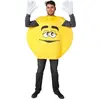 Image de DÃ©guisement bonbon rond JAUNE