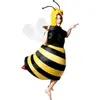 Image de Costume adulte gonflable d'abeille, taille unique
